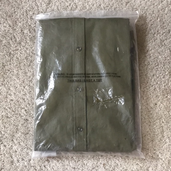 Publish Brand Men’s Cedar Long Sleeve Shirt Olive 3XL - Picture 4 of 4